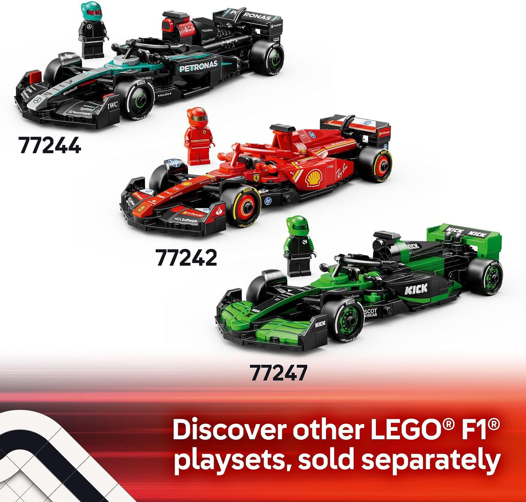 LEGO Speed Champions McLaren F1 Team MCL38 Race Car Toy - Building Set for Kids, Boys & Girls, Ages 10+ - Toy Car for F1 Fans - Gift Idea for Birthday - 77251