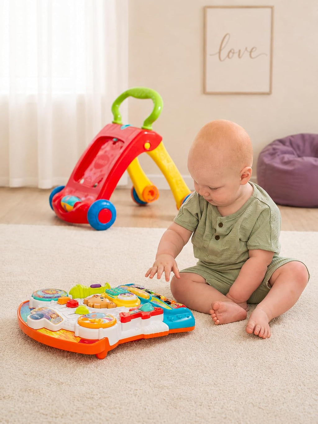 Vtech Baby First Steps Baby Walker, English