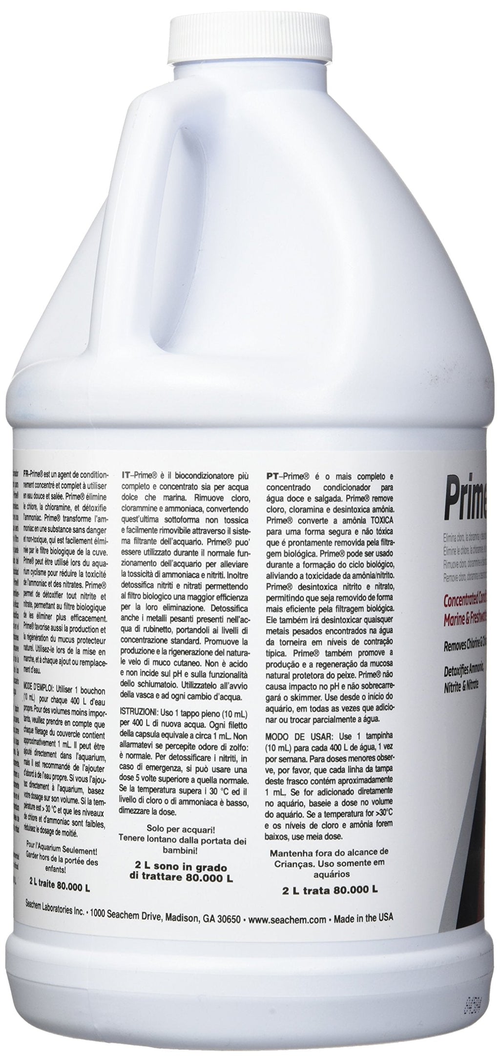 Seachem Prime Water Conditioner, 250 ml