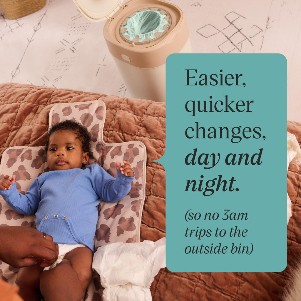 Tommee Tippee Twist & Click Nappy Bin Odour & Germ Protection