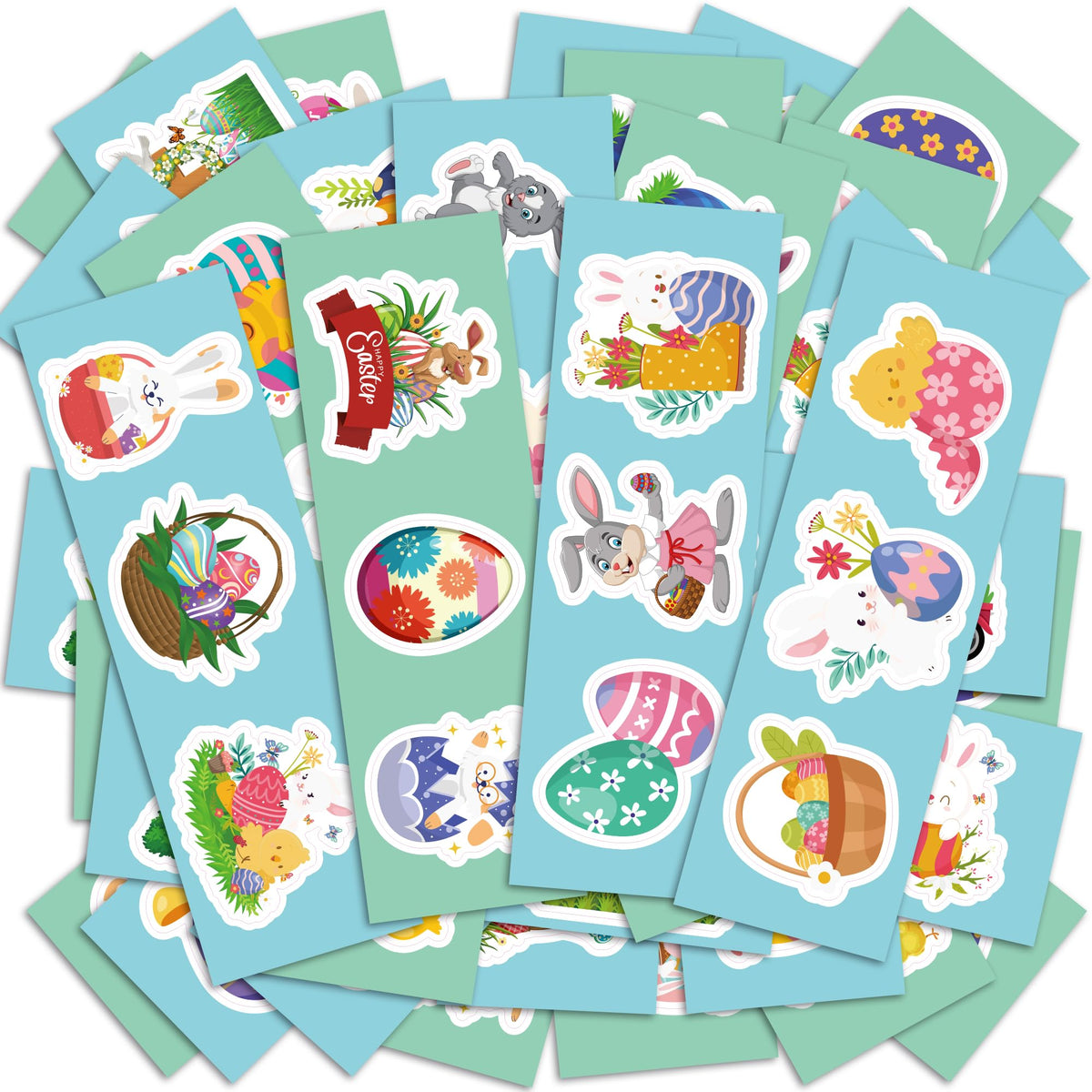 OHOME Halloween Party Favors - 36 Pack DIY Pumpkin Face Stickers for Kids - Halloween Games Toys Gifts Crafts Treats Accessories - Trick-or-Treat Pumpkin Decorations Activities Party Supplies
