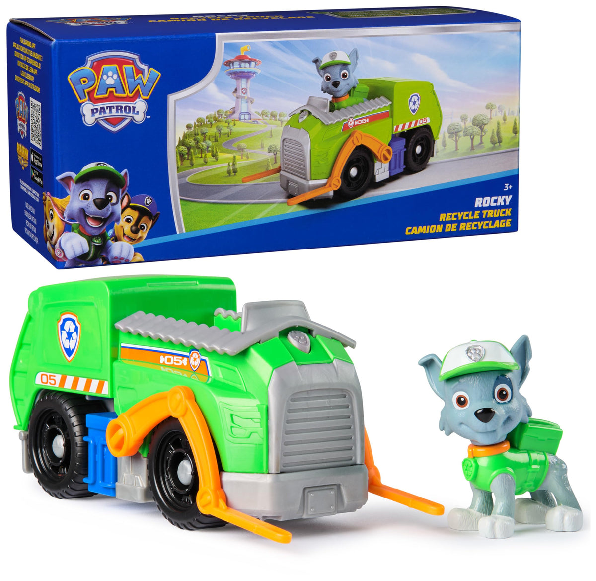 Paw Patrol, Skye’s Helicopter, Toy Vehicle with Collectible Action Figure