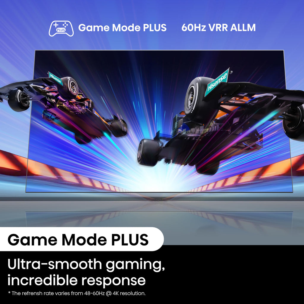 Hisense 55 Inch 55E6QTUK 4K Ultra HD Smart AI TV