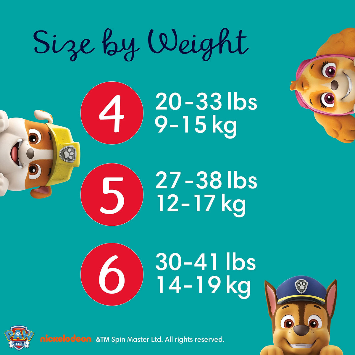 Pampers Baby-Dry Paw Patrol Nappy Pants Size 5
