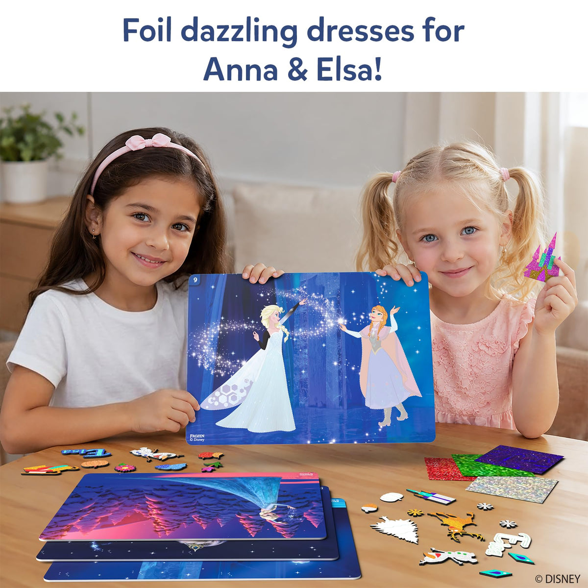 Skillmatics Foil Fun Disney Princess, Foil Art & Craft Kit, Christmas Gift