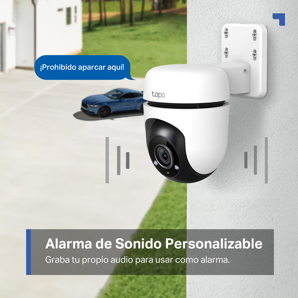 Tapo TC40 Full HD Pan/Tilt Outdoor Security Camera CCTV Camera 360° View
