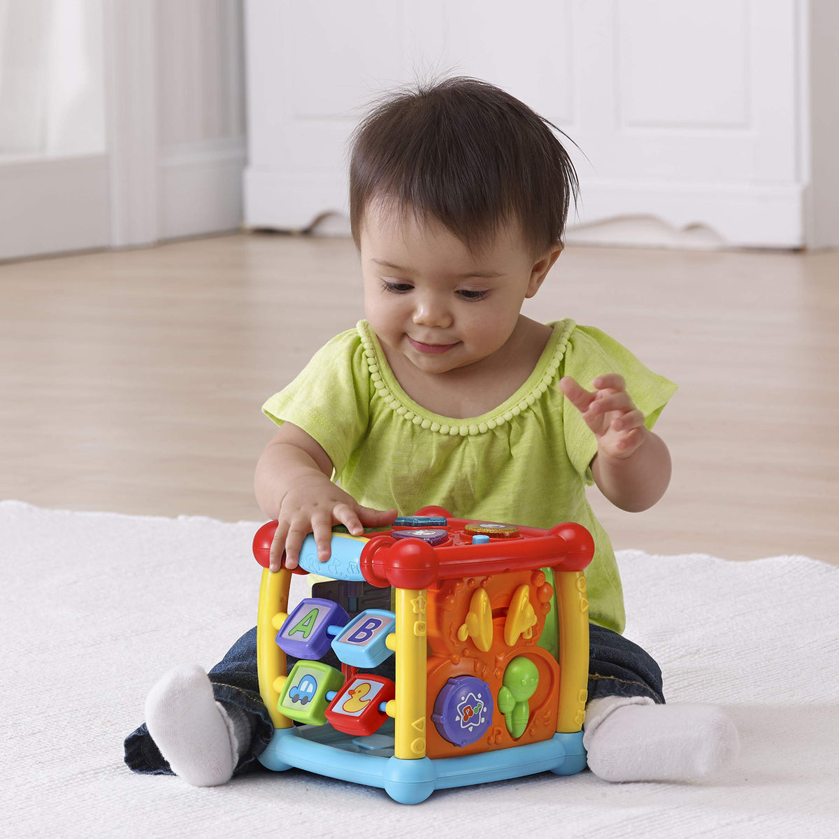VTech Busy Learners Activity Cube, Purple