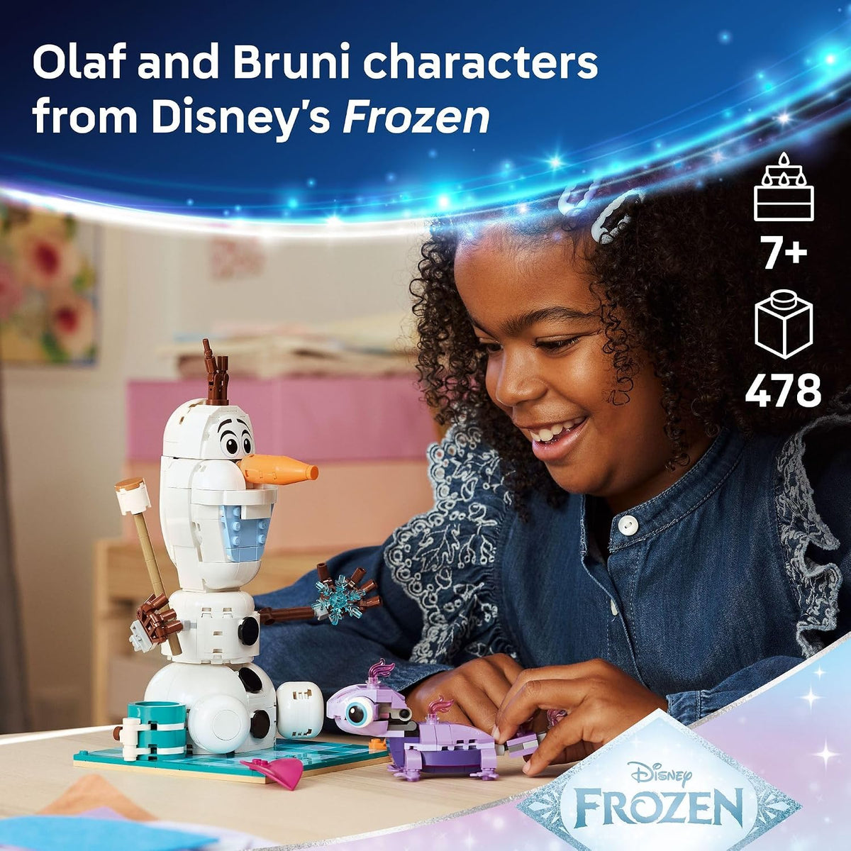 LEGO Disney Frozen Olaf and Bruni’s Picnic Fun 43287