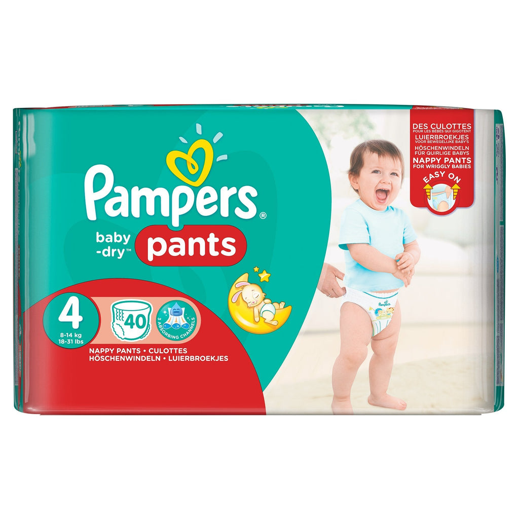 Pampers Baby-Dry Pants Size 4 Nappy Pants