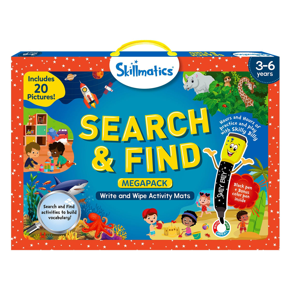 Skillmatics Search and Find – Disney Princess, Christmas Gift for Kids