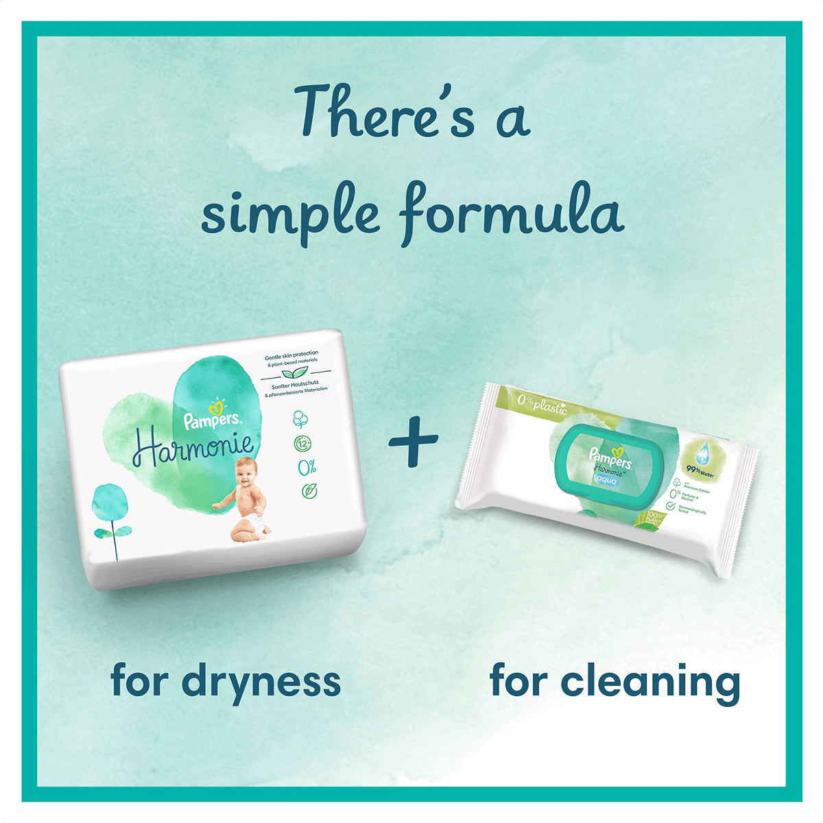 Pampers Harmonie Nappies Size 4 Monthly Box