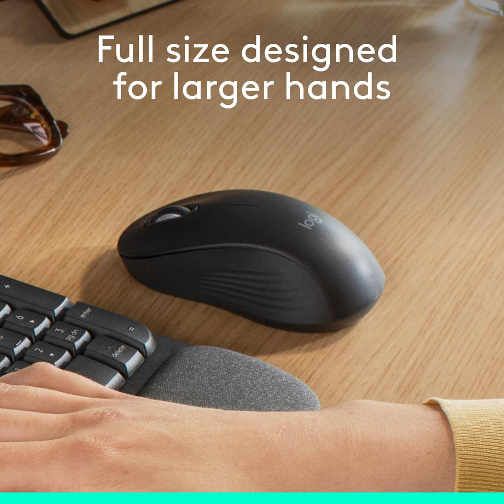 Logitech Signature M650 L Full Size Wireless Mouse - For Large Sized Hands