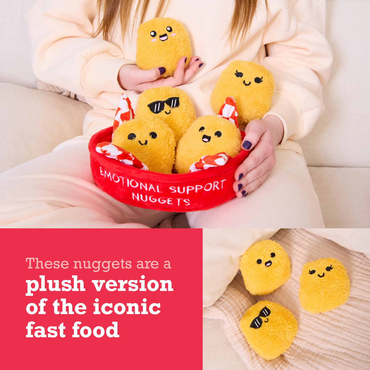 Emotional Support Pals Cheez-It, Cute Stuffed Animals by Relatable
