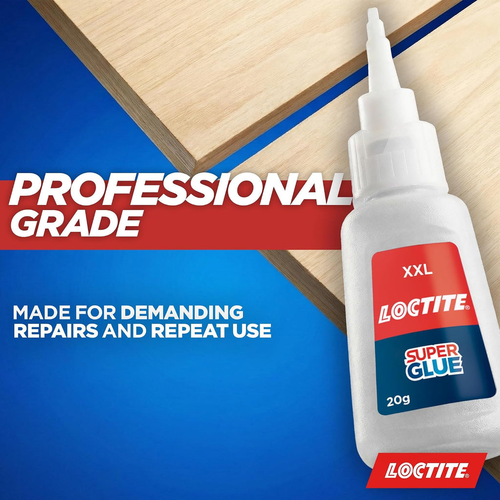 Loctite Super Glue, All Purpose Clear Adhesive, 1 x 20 g