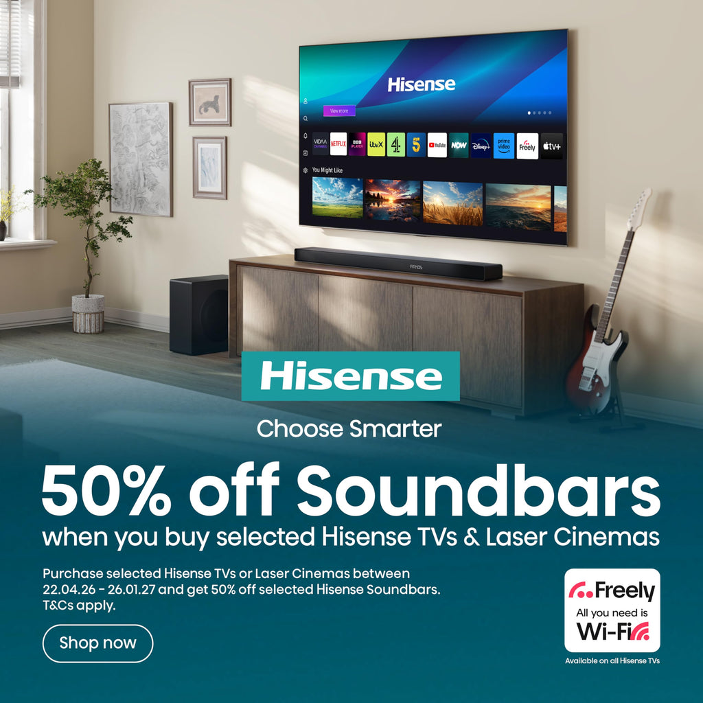 Hisense 40 Inch 40E4QTUK FHD LED TV with Freely