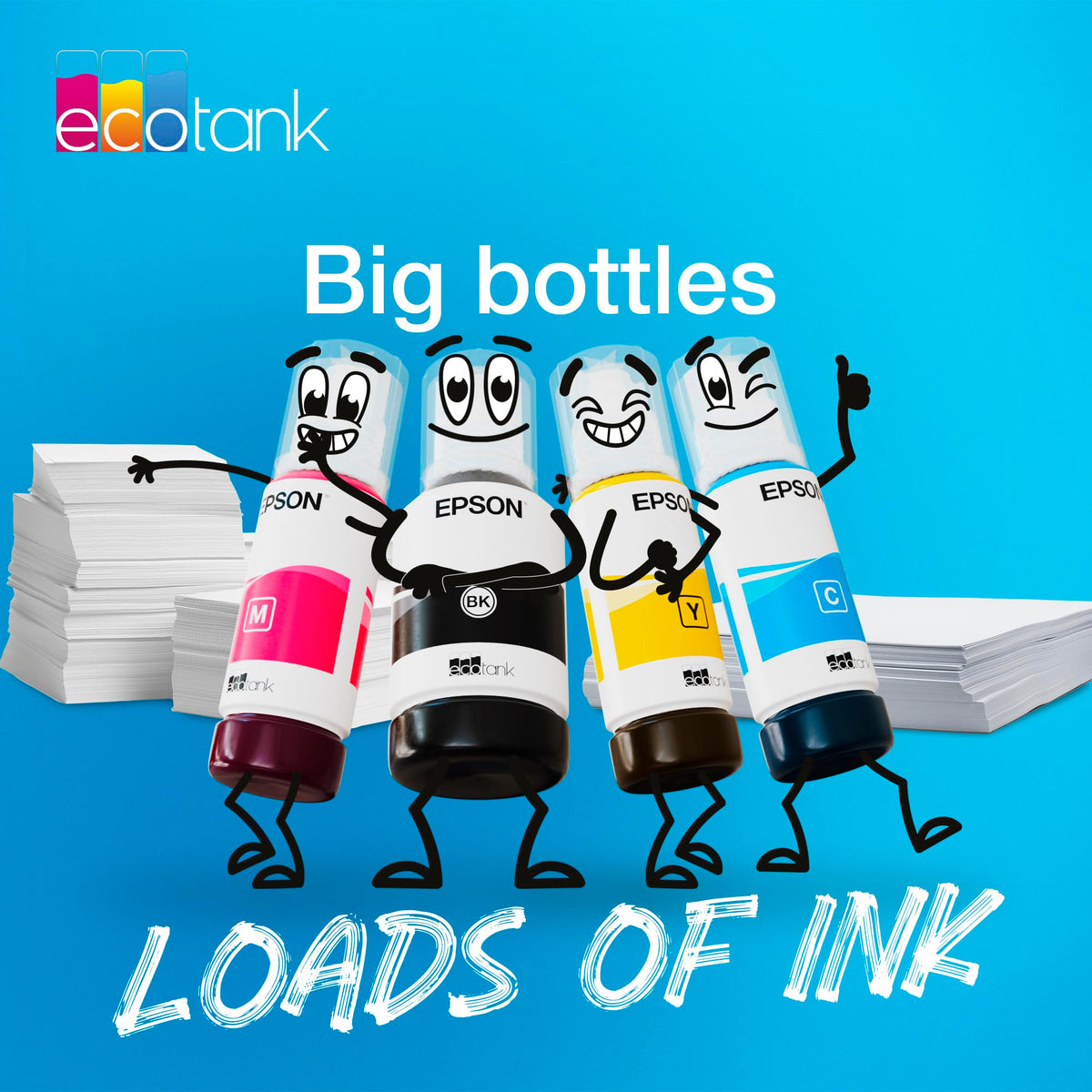 Epson EcoTank 102 Genuine Multipack Ink Bottles