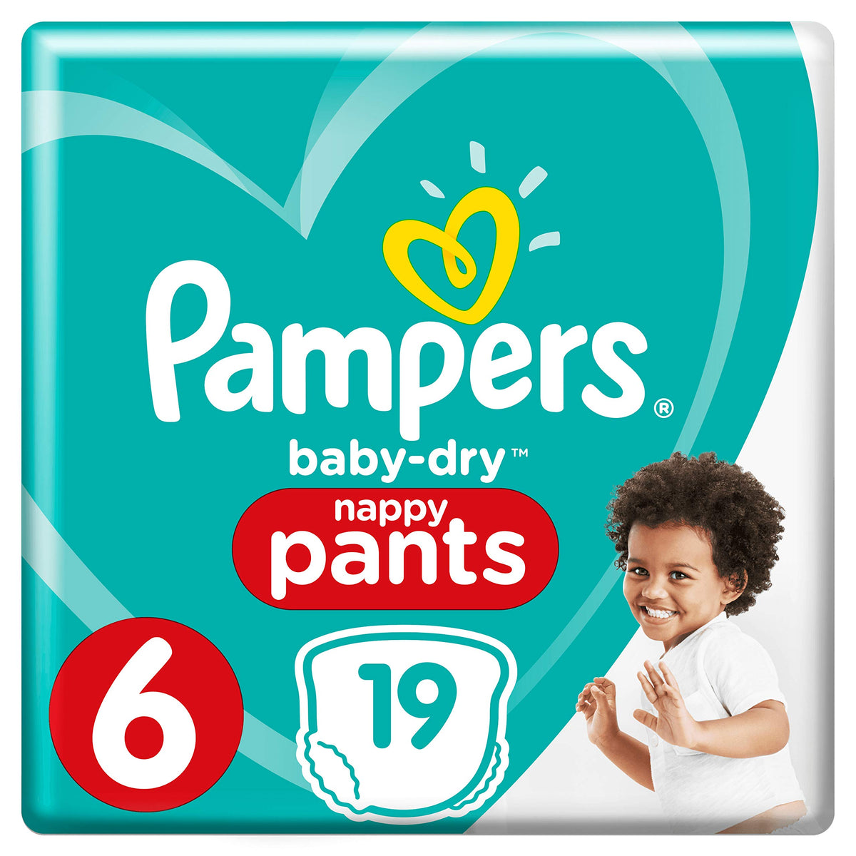 Pampers Baby-Dry Pants Size 4 Nappy Pants
