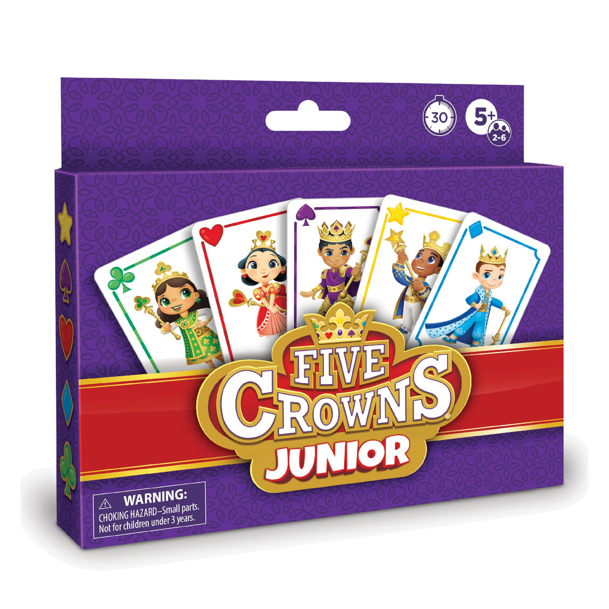 Five Crowns Rummy Style Card Game for Kids and Adults, Family Game Night