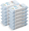 by Amazon Disney Baby Wipes, 99% Water, 720 Wipes, Unscented, 12 Pack of 60