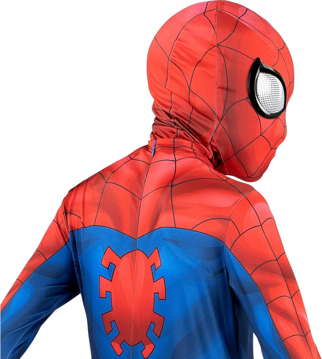 Jazwares MARVEL Official Youth Zentai Halloween Costume Accessory - Deluxe Two-Way Stretch Spandex Mask with Molded Eyes