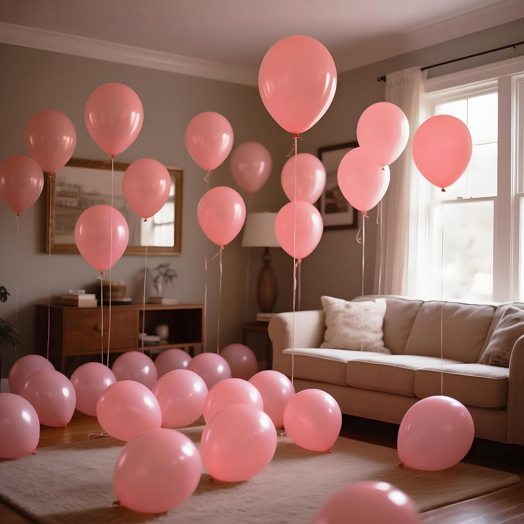 110pcs Black Balloon 12 inch, Black Latex Balloons for Birthday Party Baby Shower Wedding(with 2 Ribbons).