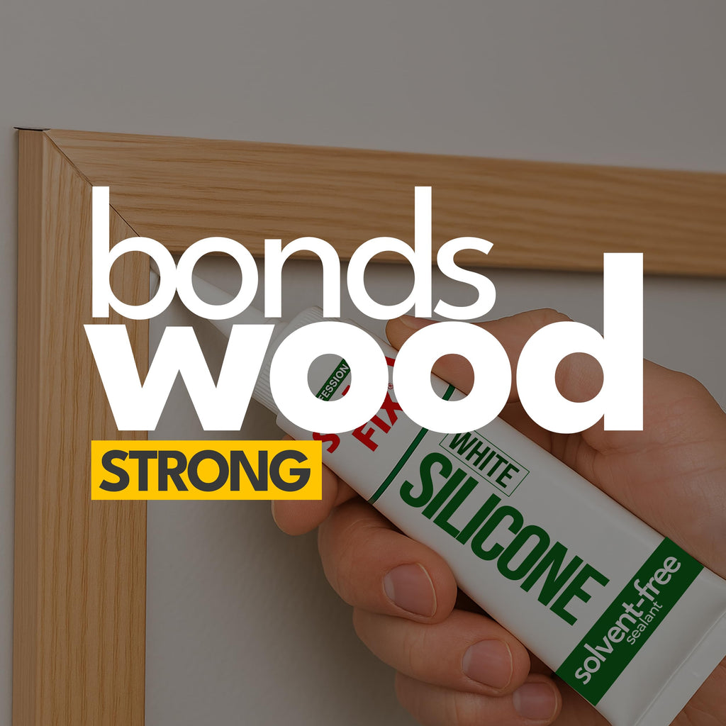Brown Silicone Sealant, Waterproof & Flexible Sealant and Adhesive - 280ml