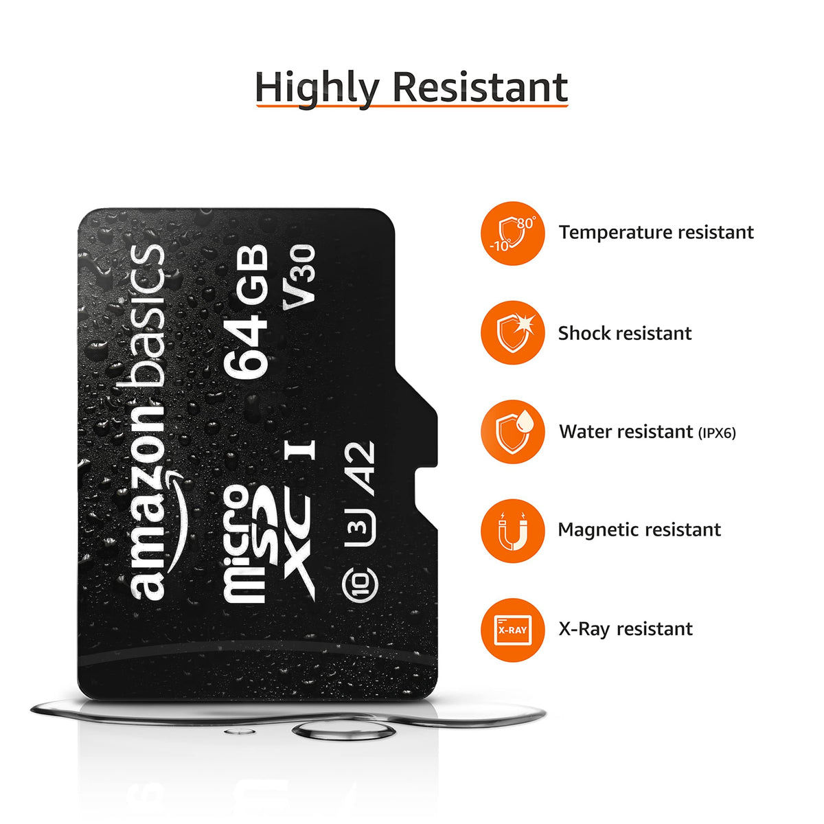 Amazon Basics 1TB Micro SD Card, Read Speed Up to 200MB/s, 1-Pack