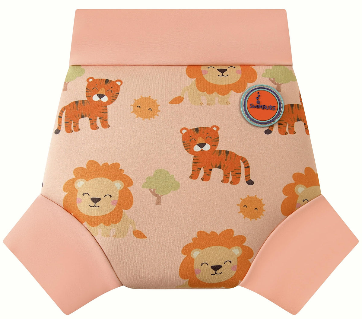 Swimbubs Reusable Swim Nappy – Baby Swimwear for Boys and Girls, Ideal for Swimming Lessons (6-12 Months, Blue Whale)