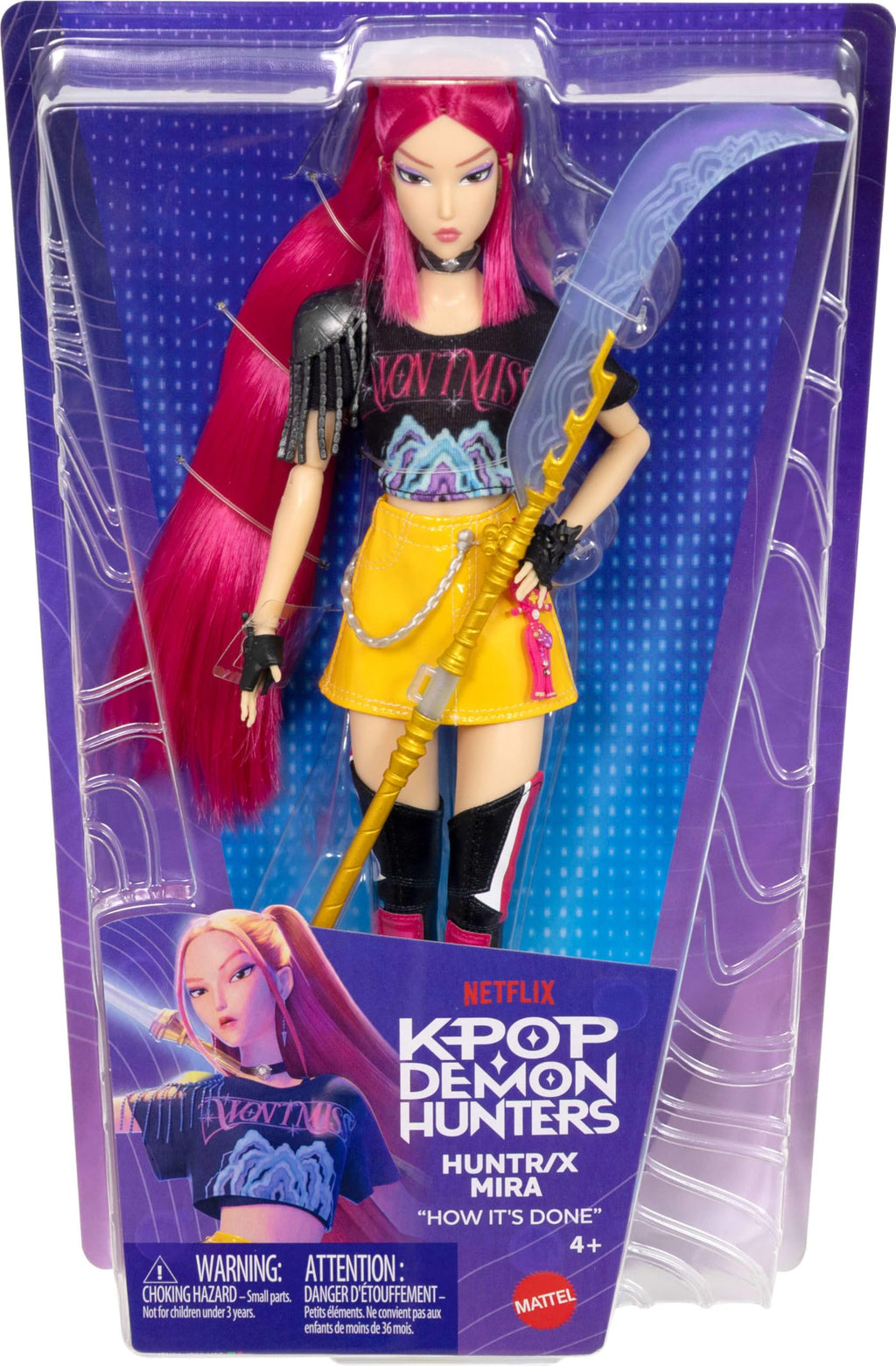 Mattel Kpop Demon Hunters HUNTR/X Zoey Fashion Doll