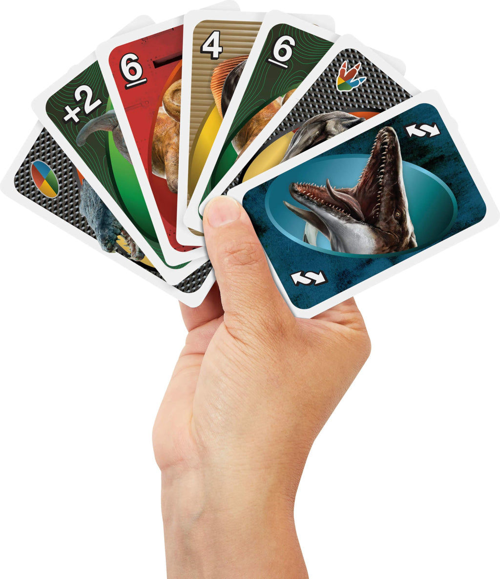 Mattel Games UNO Minecraft Card Game with Storage Tin,Ages 7+