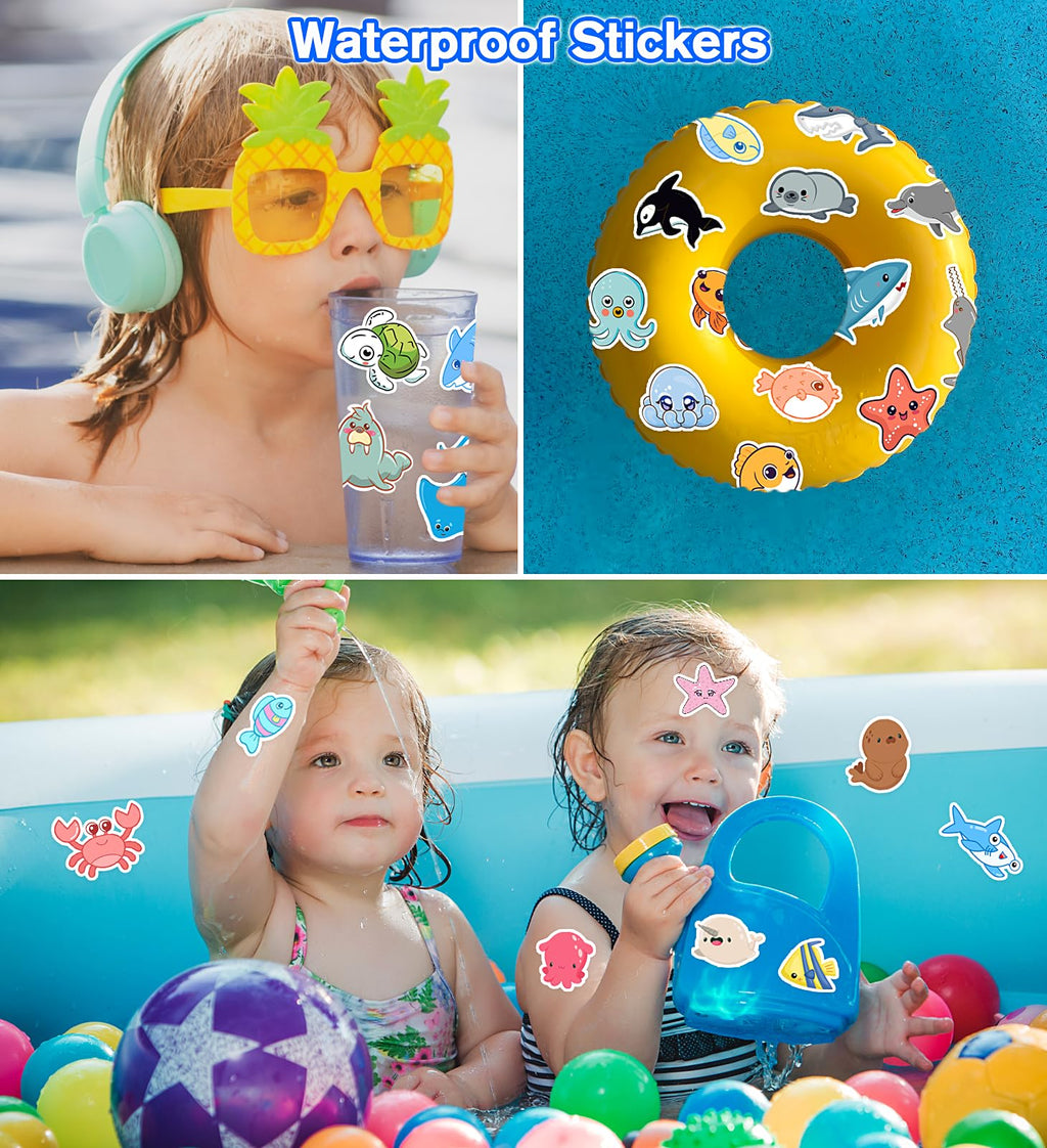 Halloween Party Favors, Halloween Stickers,100PCS Vinyl Waterproof Stickers