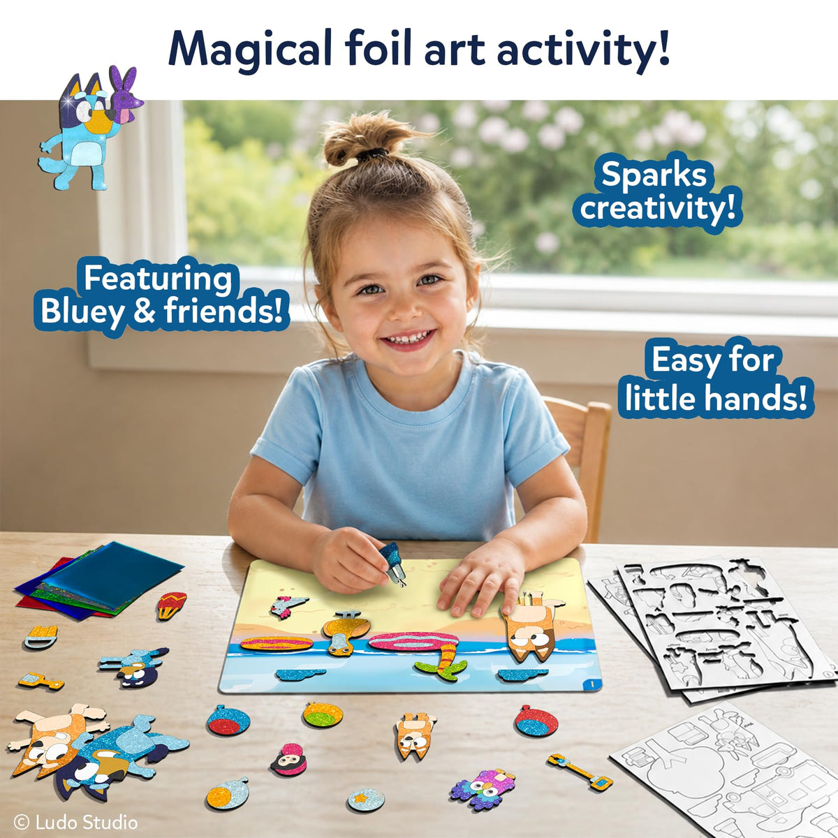 Skillmatics Foil Fun Disney Princess, Foil Art & Craft Kit, Christmas Gift