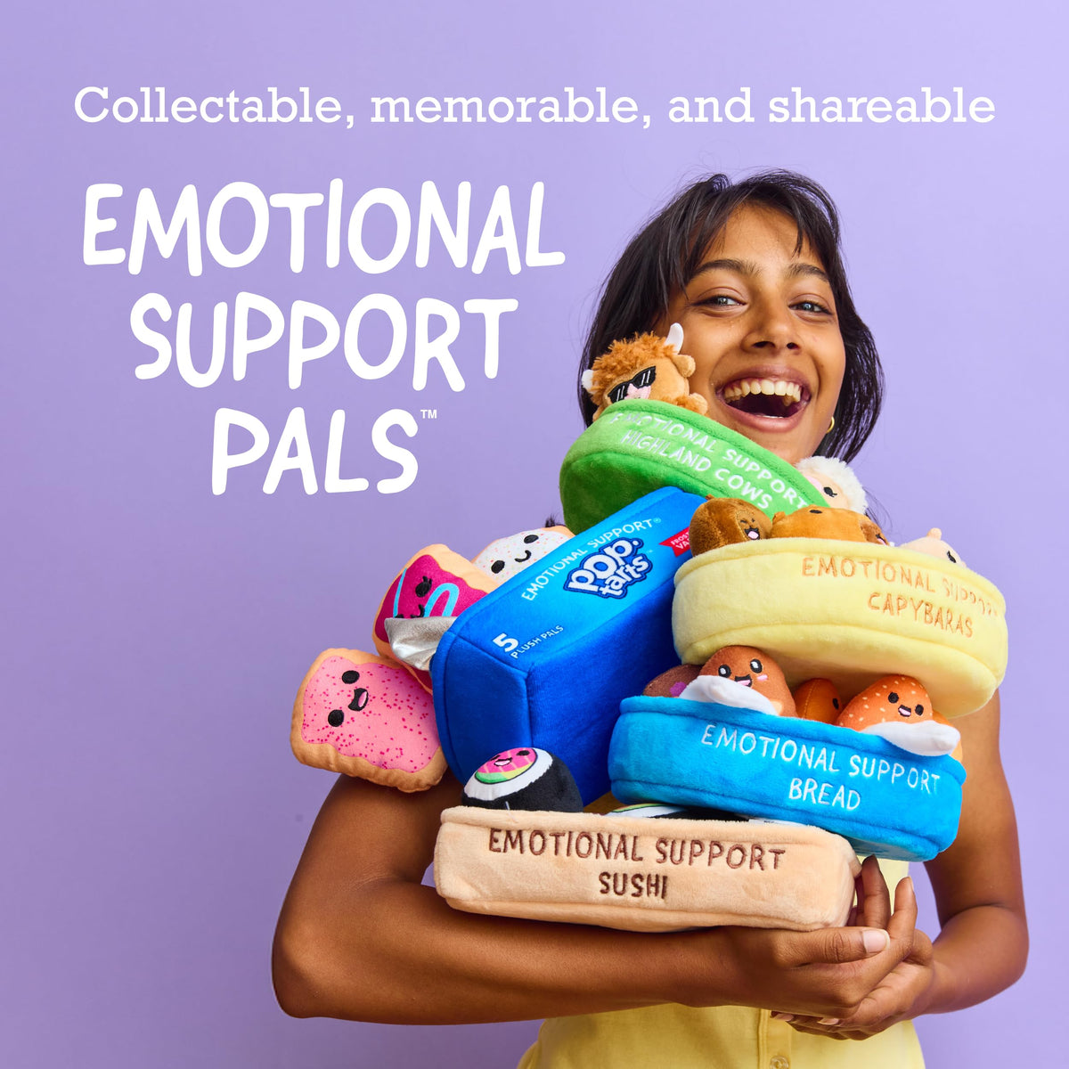Emotional Support Pals Cheez-It, Cute Stuffed Animals by Relatable