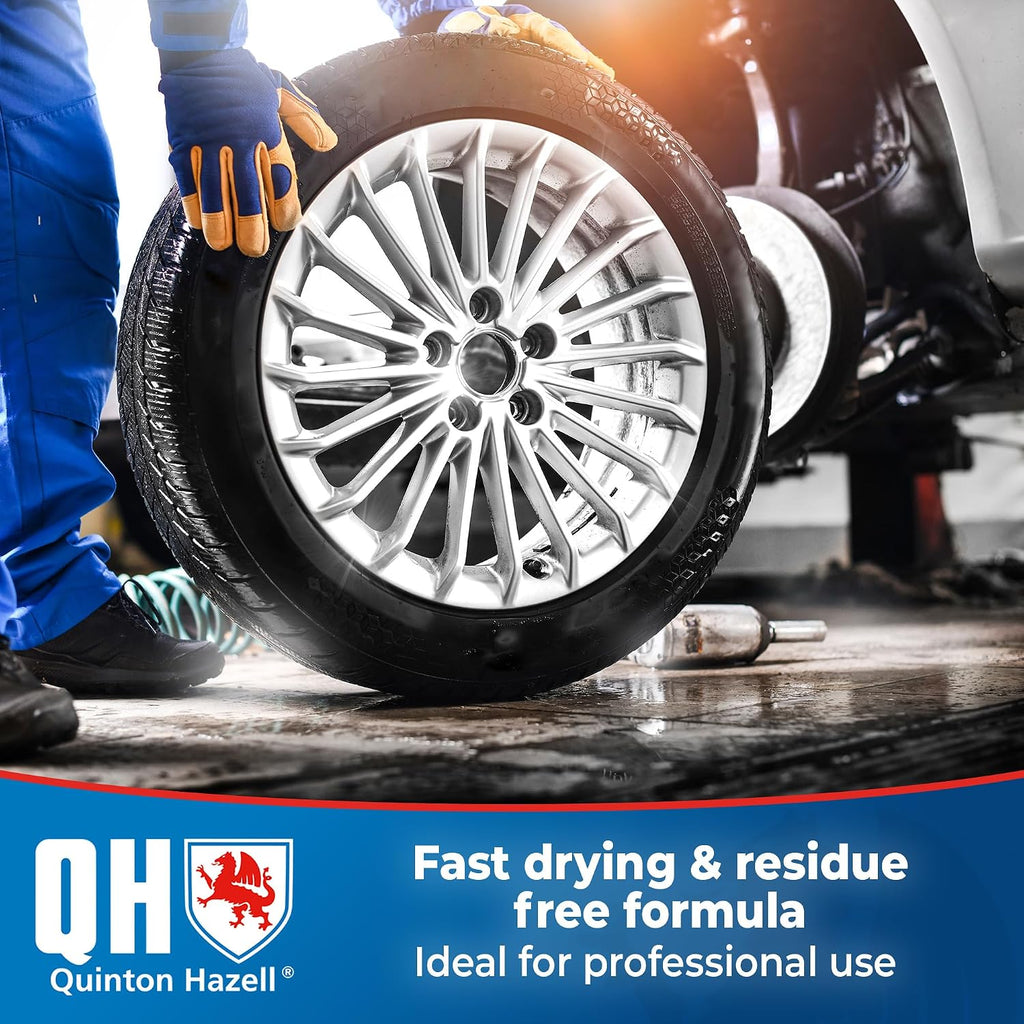 Quinton Hazell Brake Cleaner Spray 600 ml (Pack of 6) - QH6 Brake, Clutch & Parts Cleaner, Fast Drying Formula Removes Grease, Oil & Dirt, Stops Brake Squeal & Clutch Slip