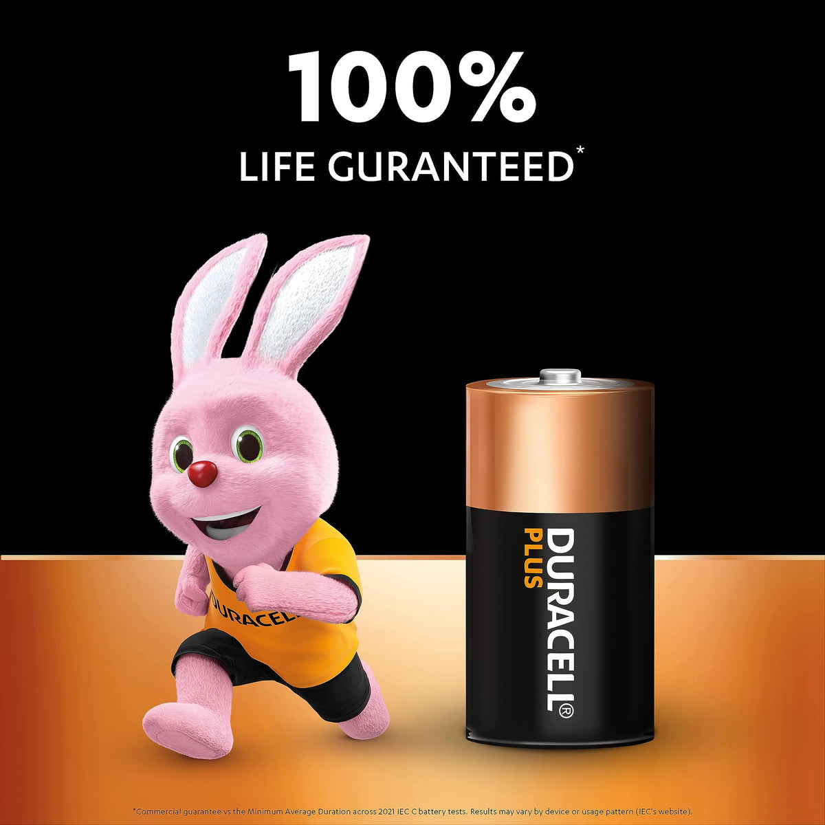 DURACELL Plus 9V Alkaline Batteries (2 Pack) 6LR61