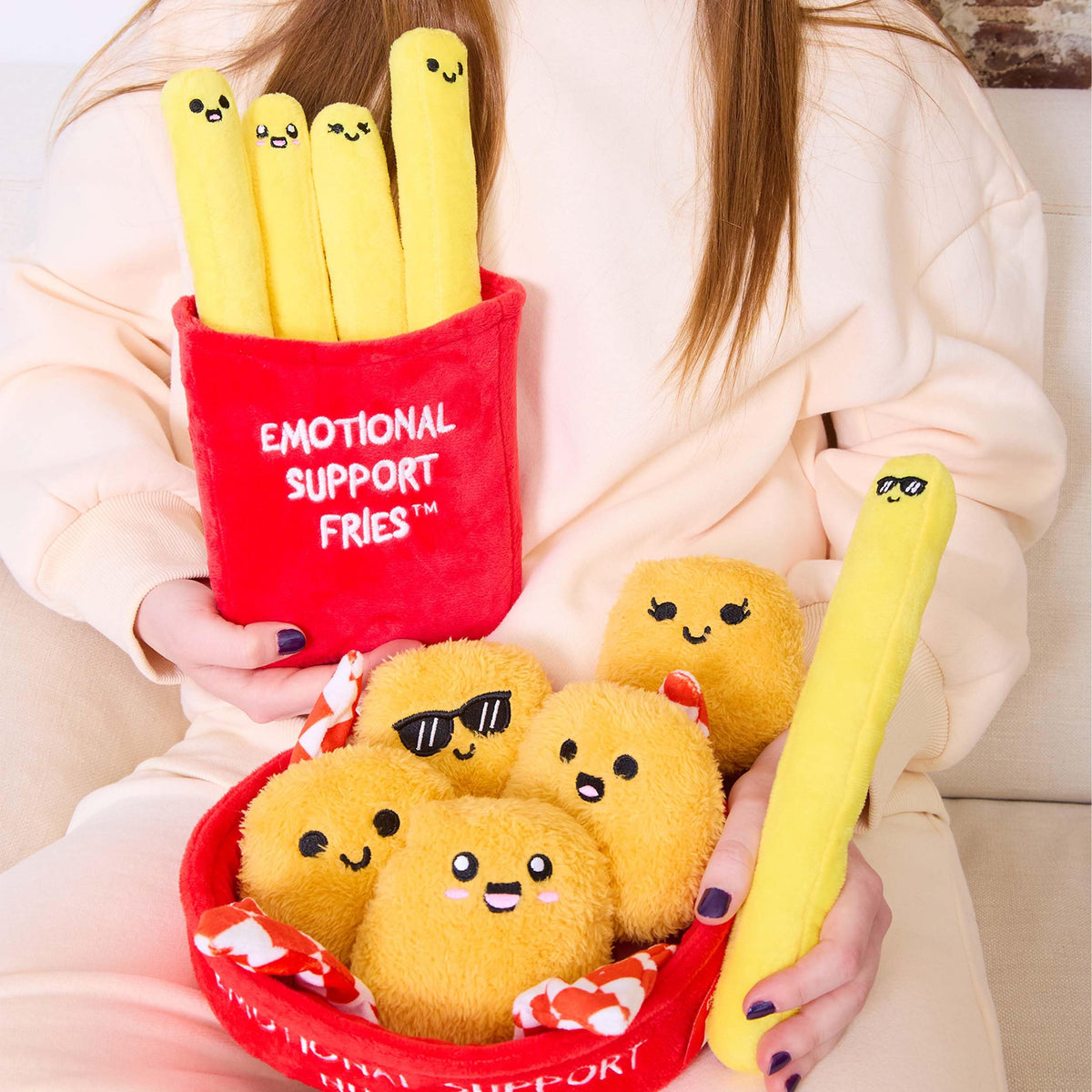 Emotional Support Pals Cheez-It, Cute Stuffed Animals by Relatable