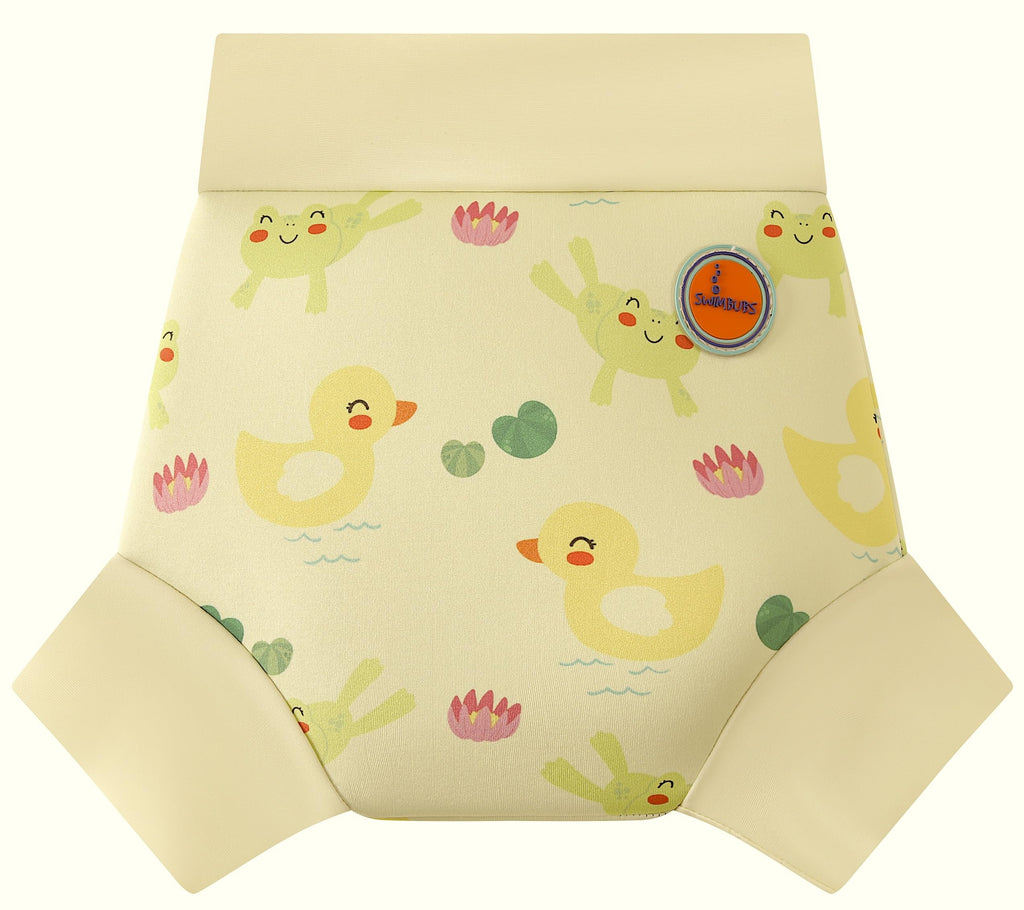 Swimbubs Reusable Swim Nappy – Baby Swimwear for Boys and Girls, Ideal for Swimming Lessons (6-12 Months, Blue Whale)