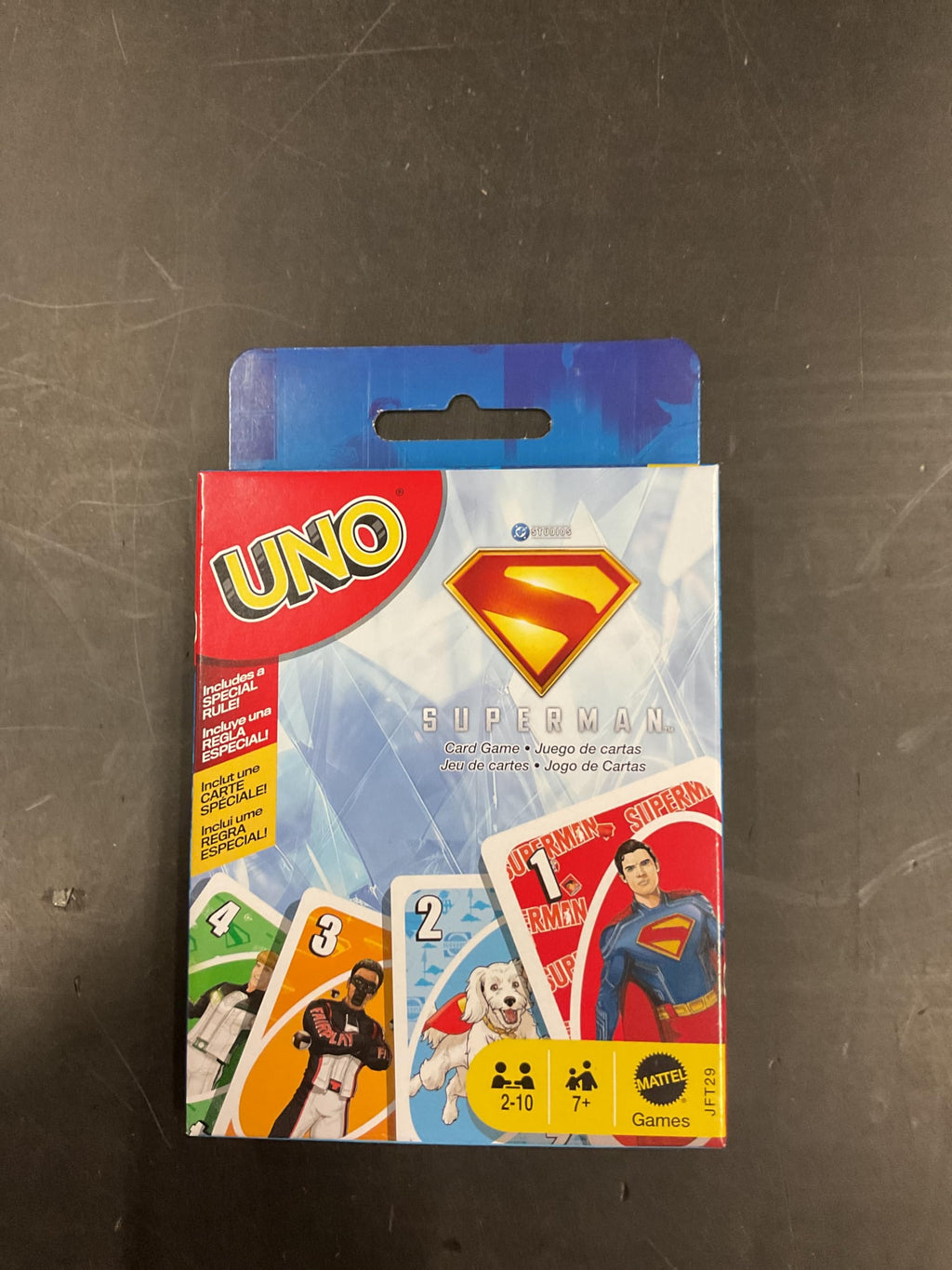 Mattel Games UNO Minecraft Card Game with Storage Tin,Ages 7+