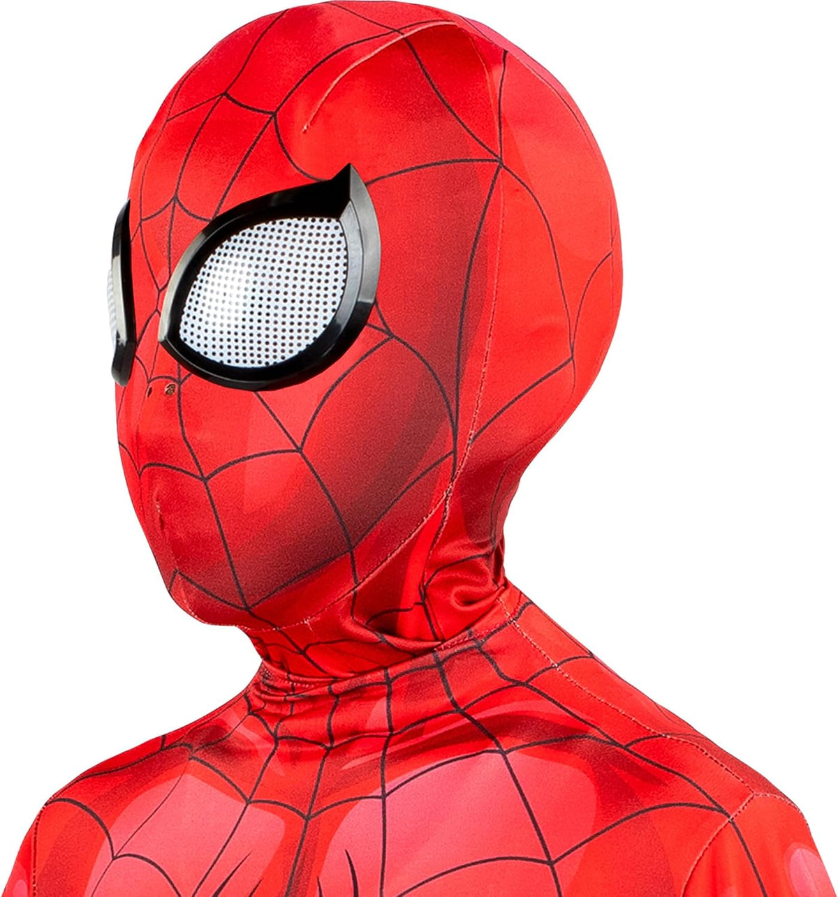 Jazwares MARVEL Official Youth Zentai Halloween Costume Accessory - Deluxe Two-Way Stretch Spandex Mask with Molded Eyes