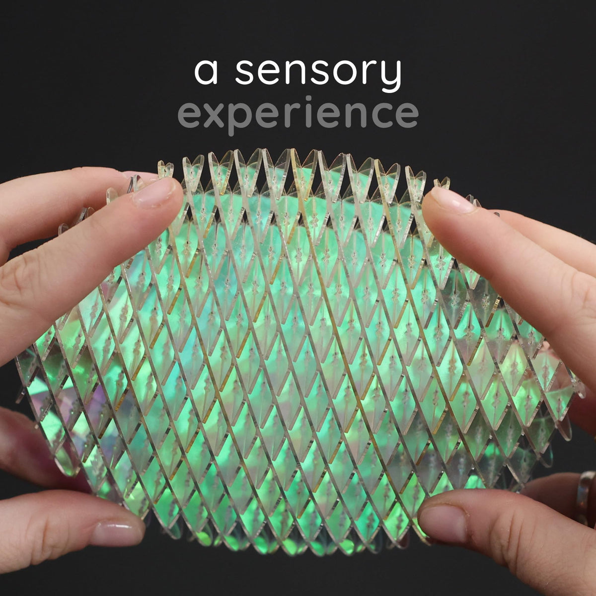 Morf Worm 3D Sensory Fidget Toys for Kids, Teens & Adults, Rainbow, Small