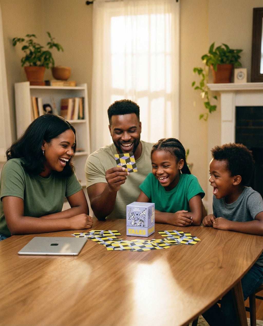 TALES 150 Conversation Cards, Family Edition, Create Meaningful Connections
