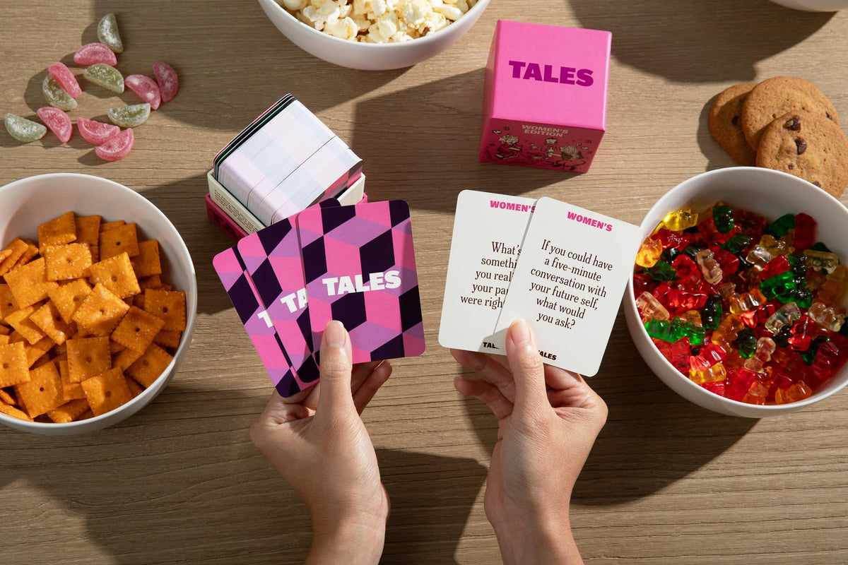TALES 150 Conversation Cards, Family Edition, Create Meaningful Connections