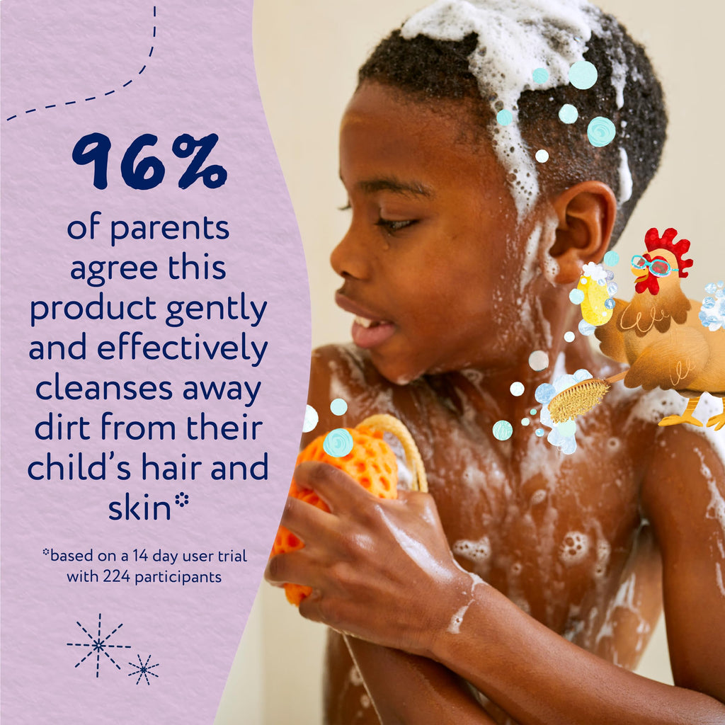 Childs Farm Kids Hair & Body Wash, Sweet Orange | Tear-free, Gently Cleanses | Suitable for Dry, Sensitive Skin, 500ml
