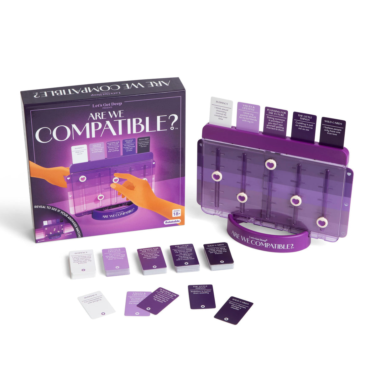 Let's Get Deep, A Question Card Game for Couples by Relatable