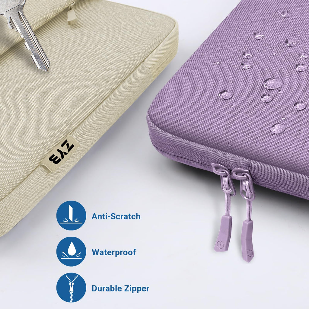 ZYB 16 Inch Laptop Sleeve Case,Shockproof Waterproof Notebook Case 16 Inch for 2021-2026 MacBook Pro 16 M5 M4 M3 M2 M1,16" Laptop Lenovo ThinkBook/IdeaPad HP Dell ASUS Acer Chromebook etc-Haze Blue