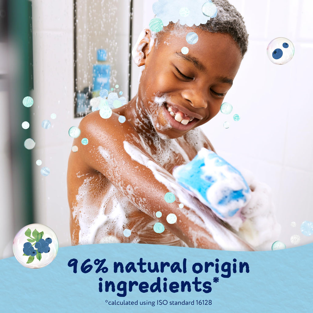Childs Farm Kids Bluey Hair & Body Wash, Bluey-Berry | Tear-free, Gently Cleanses | Suitable for Dry, Sensitive Skin, 250ml