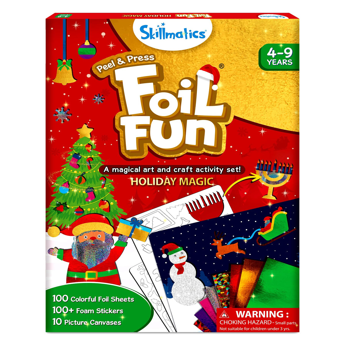 Skillmatics Foil Fun Disney Princess, Foil Art & Craft Kit, Christmas Gift