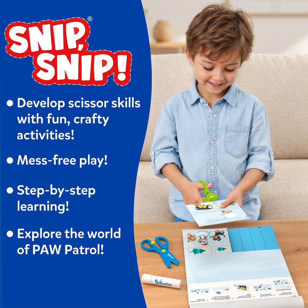 Skillmatics Snip Snip, Scissor Skills, Felt Craft Activity, Christmas Gift