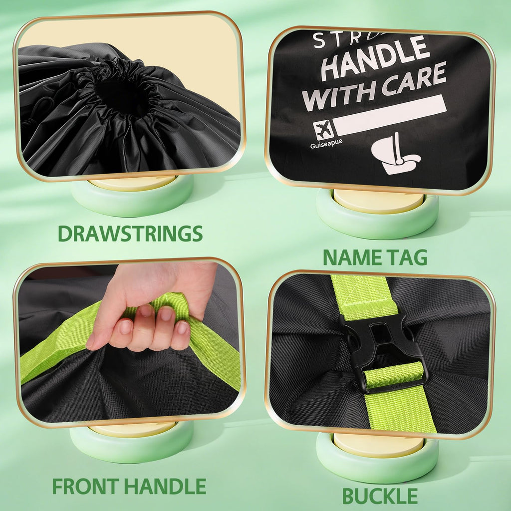 Pram Bag for Airplane, Baby Travel Essentials, Stroller Bag 119H*61W*38D cm