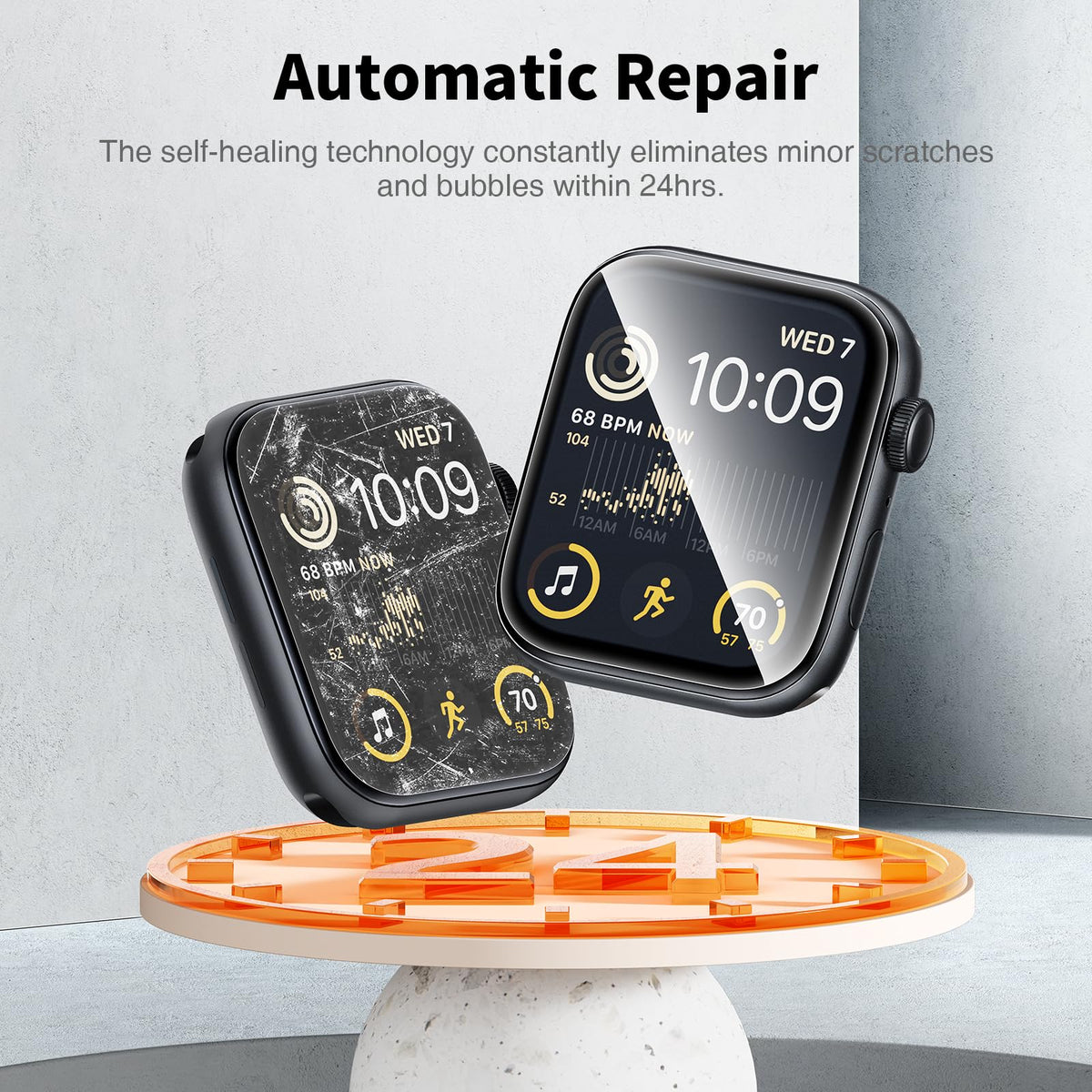 LK for Apple Watch Ultra 4/3/2 49mm Privacy Screen Protector